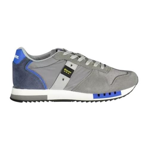Blauer Sneakers Gray, Herr