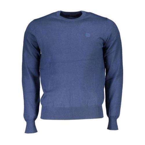 North Sails Round-neck Knitwear Blue, Herr