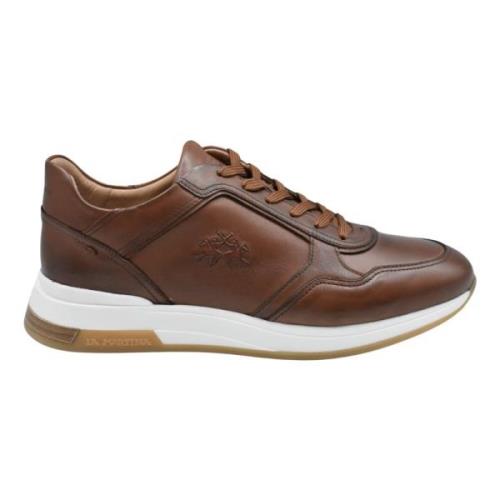 La Martina Laced Shoes Brown, Herr