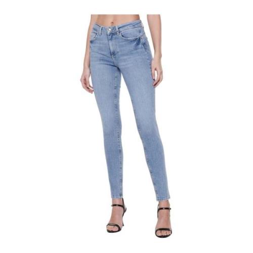 Liu Jo Kvinnors Skinny Jeans Blue, Dam