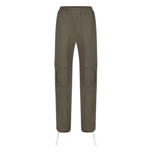 Jane Lushka Straight Trousers Green, Dam