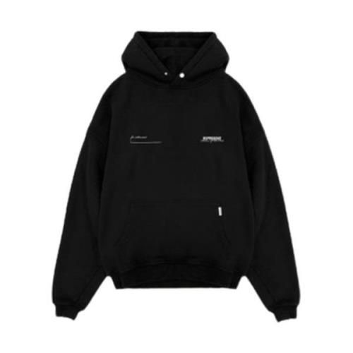 Represent Club Hoodie i Svart Black, Herr