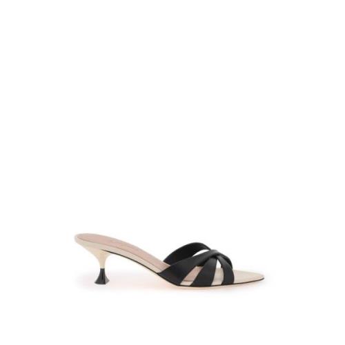 3Juin Heeled Mules Black, Dam