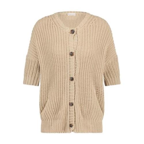 Jane Lushka Cardigans Beige, Dam