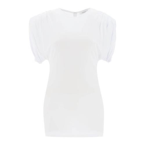 Wardrobe.nyc Short Dresses White, Dam