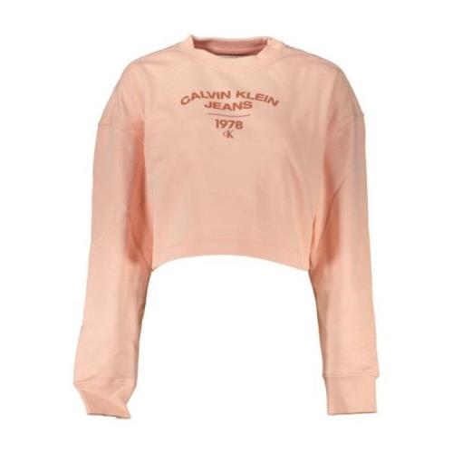 Calvin Klein Sweatshirts Pink, Dam