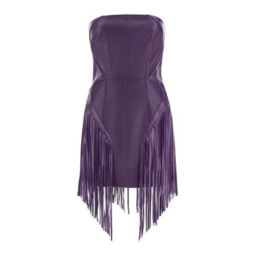 Versace Short Dresses Purple, Dam