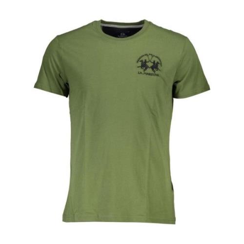 La Martina T-Shirts Green, Herr