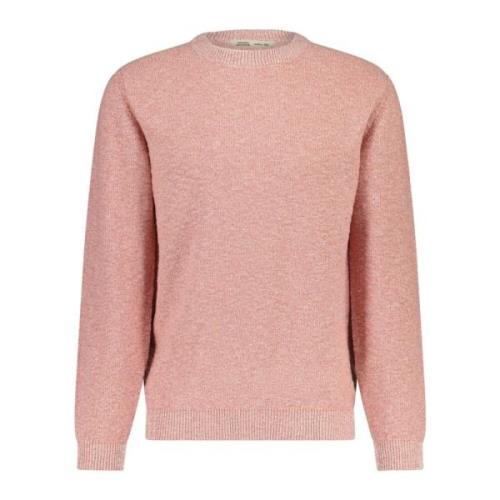 Maurizio Baldassari Round-neck Knitwear Pink, Herr