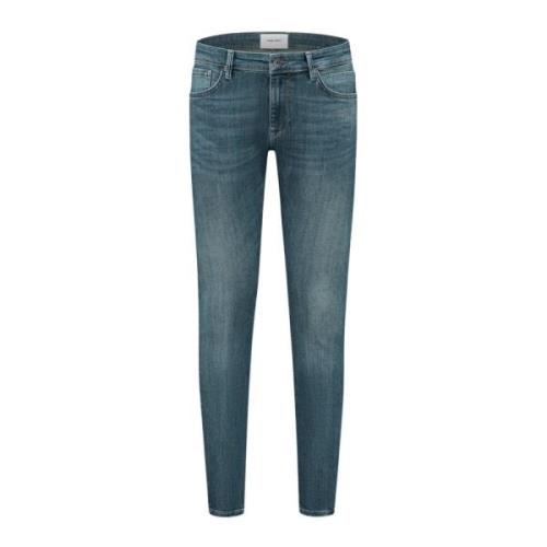 Pure Path The Jone Jeans - Mörkblå Denim Blue, Herr