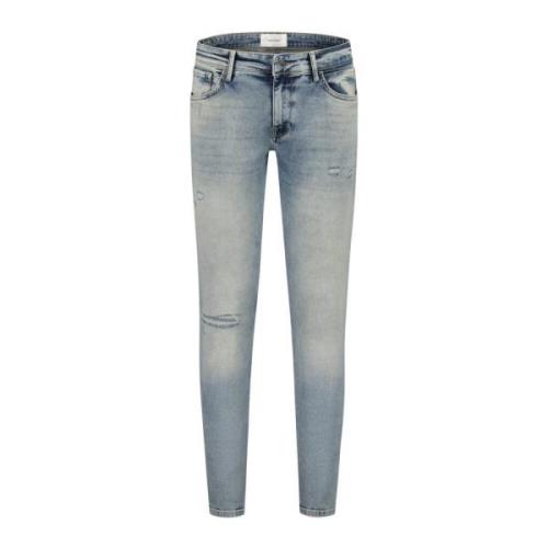 Pure Path Skinny Jeans Blue, Herr