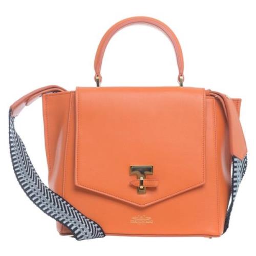 Tramontano Cross Body Bags Orange, Dam