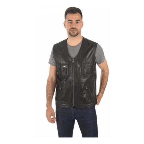 La Canadienne Vests Black, Herr