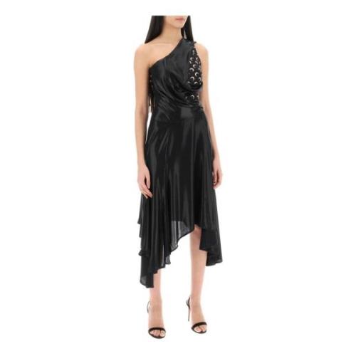 Marine Serre Party Dresses Black, Dam