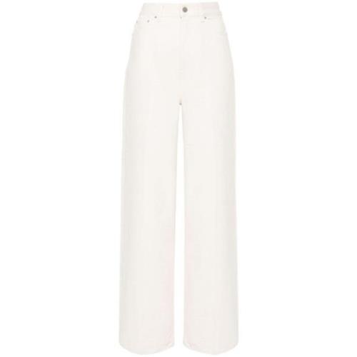 TotêMe Wide Jeans Beige, Dam