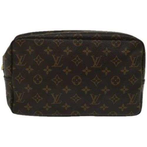 Louis Vuitton Vintage Pre-owned Canvas kuvertvskor Brown, Dam