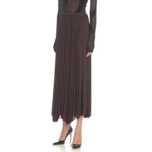 Philosophy di Lorenzo Serafini Midi Skirts Brown, Dam