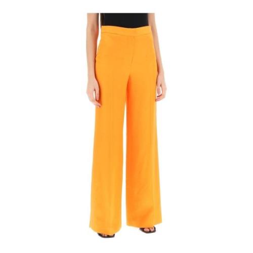 Stella McCartney Wide Trousers Orange, Dam