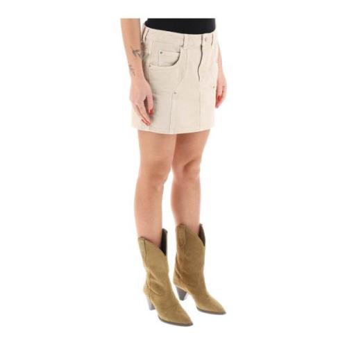 Isabel Marant Étoile Short Skirts Beige, Dam