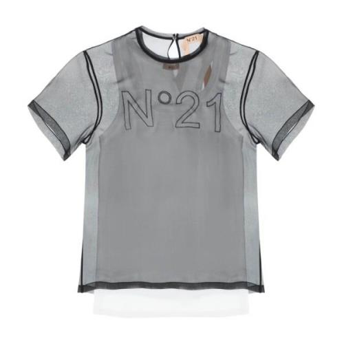 N21 T-Shirts Black, Dam