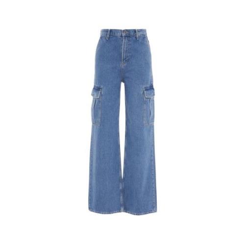 Liu Jo Wide Jeans Blue, Dam