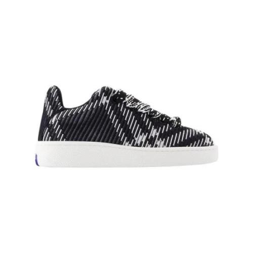 Burberry Vintage Pre-owned Laeder sneakers Black, Dam