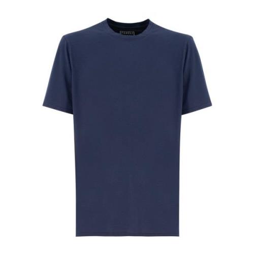 Fedeli T-Shirts Blue, Herr