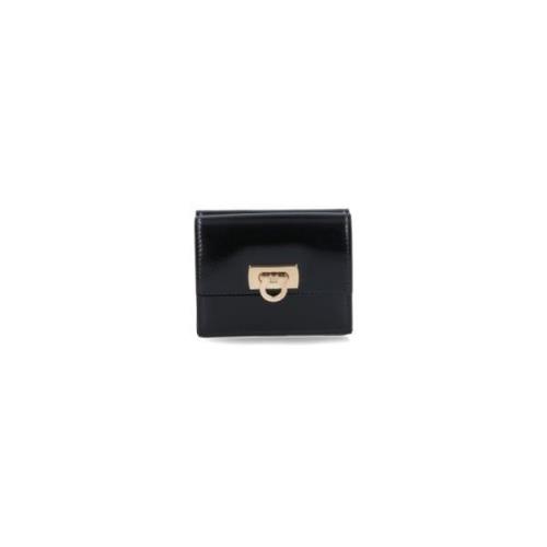 Salvatore Ferragamo Wallets Cardholders Black, Dam