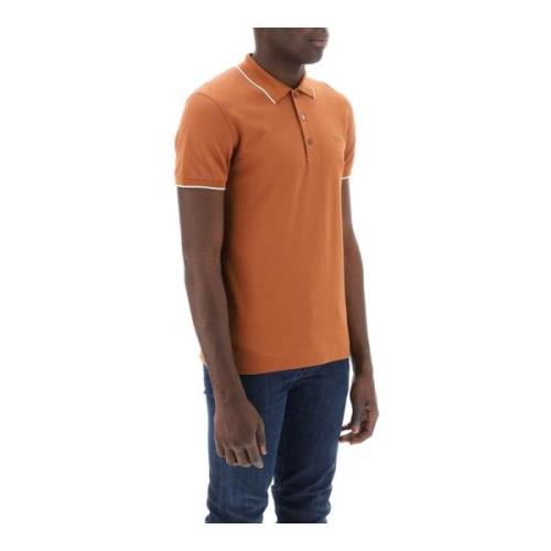 Ermenegildo Zegna Polo Shirts Orange, Herr