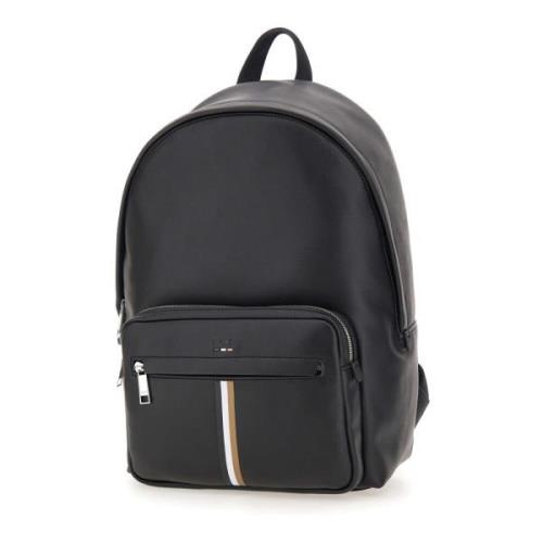 Hugo Boss Backpacks Black, Herr