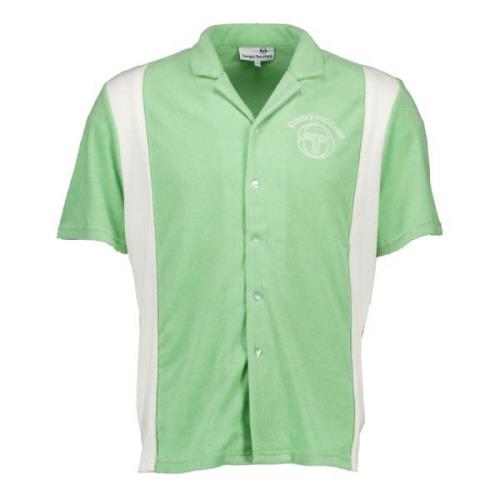 Sergio Tacchini Short Sleeve Shirts Green, Herr