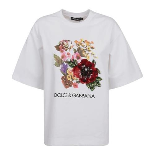 Dolce & Gabbana T-Shirts White, Dam