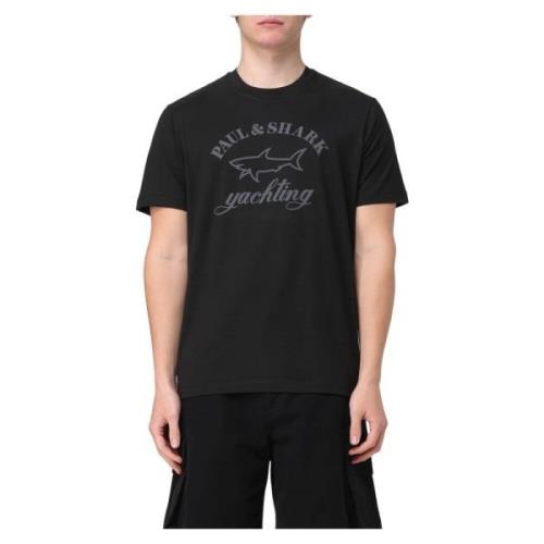 Paul & Shark T-Shirts Black, Herr