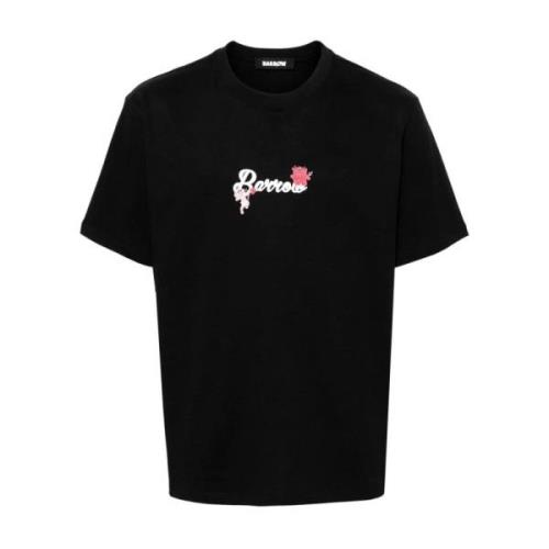 Barrow T-Shirts Black, Herr