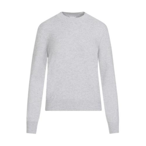 Bottega Veneta Cashmere Pullover i Veil Melange Gray, Dam