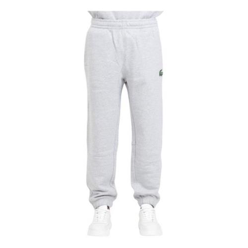 Lacoste Grå sweatpants med dragsko Gray, Herr