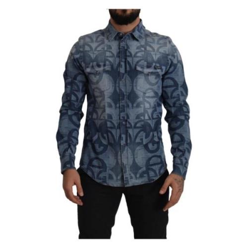 Dolce & Gabbana Casual Shirts Multicolor, Herr