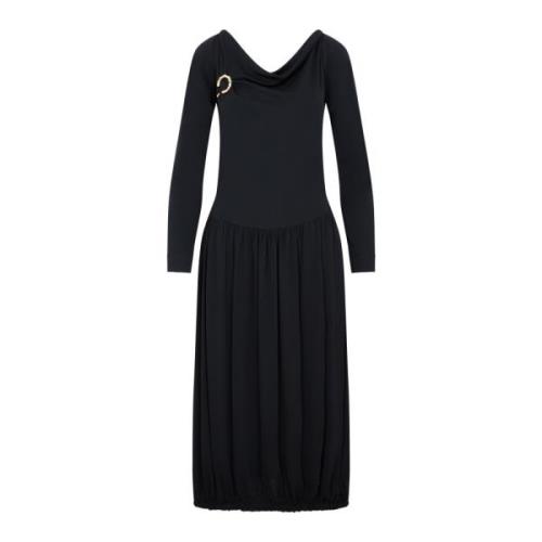 Lanvin Maxi Dresses Black, Dam