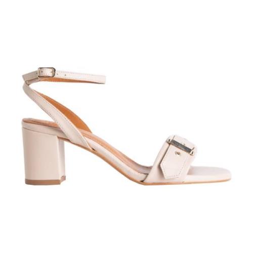 Toral High Heel Sandals Beige, Dam