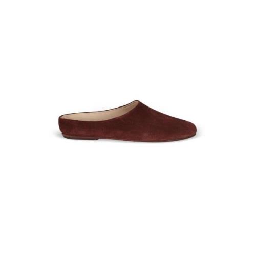 Cortana Handgjord Bourgogne Mocka Babucha Red, Dam