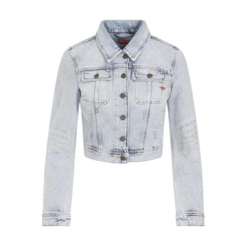 Diesel De-Slimmy Denim Jacka Blue, Dam