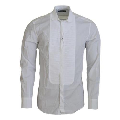 Dolce & Gabbana Casual Shirts White, Herr