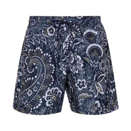 Etro Casual Shorts Blue, Herr