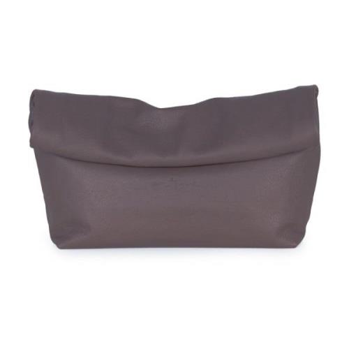 Cortana Delhi, stor minkläderclutch Brown, Dam