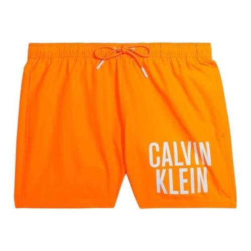 Calvin Klein Orange Badshorts Orange, Herr