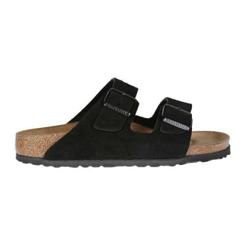 Birkenstock Svarta Arizona Sandaler Black, Dam