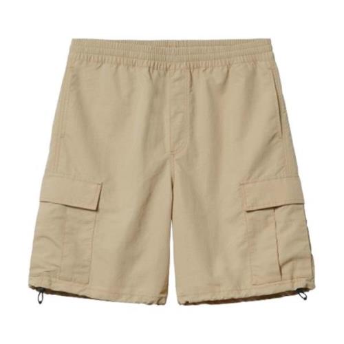 Carhartt Wip Evers Cargo Shorts i Wall Färg Beige, Herr