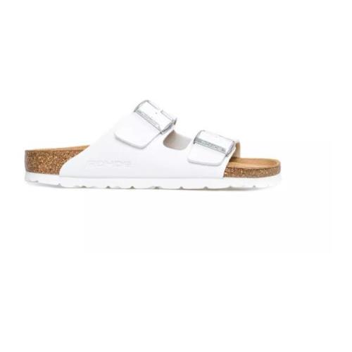 Rohde Flat Sandals White, Dam