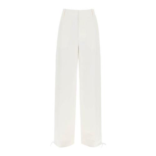 Marni Straight Trousers White, Dam