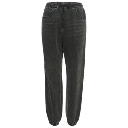 Alexander Wang Pre-owned Pre-owned Denim jeans Gray, Dam